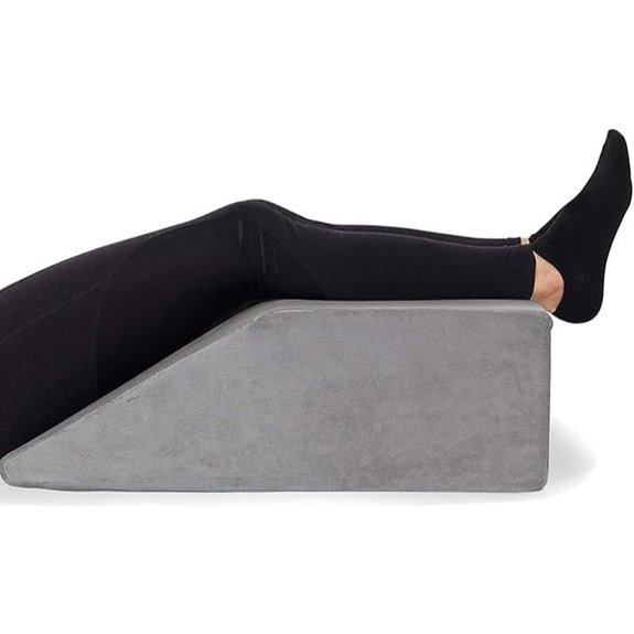 Memory Foam Leg Elevation Pillow for Swelling & Circulation