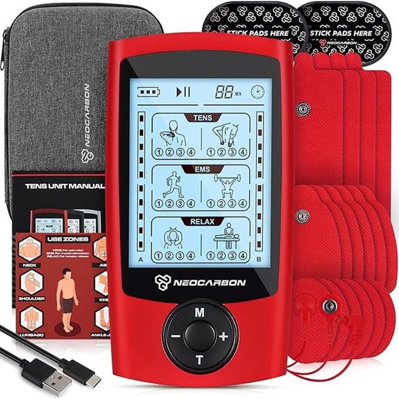 TENS Unit Muscle Stimulator for Pain Relief