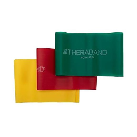 THERABAND Resistance Bands Set for Exercise & Physical Therapy