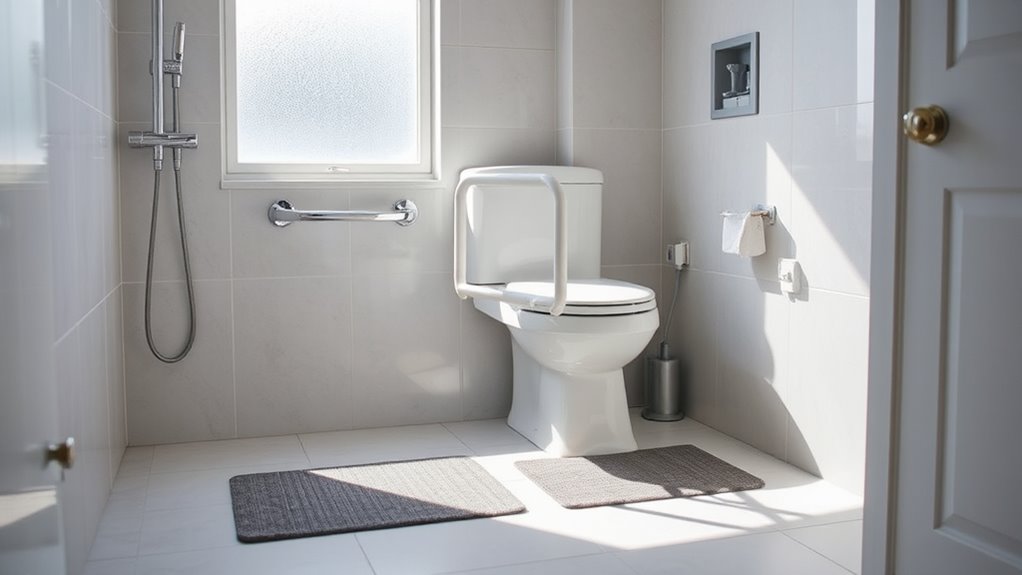 toilet safety rails guide