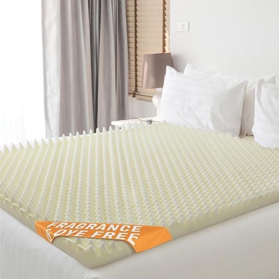 Vaunn Medical Egg Crate Mattress Topper Twin Size