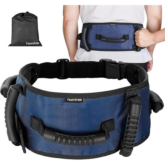 VERY100 Padded Gait Belt with One-Click Buckle