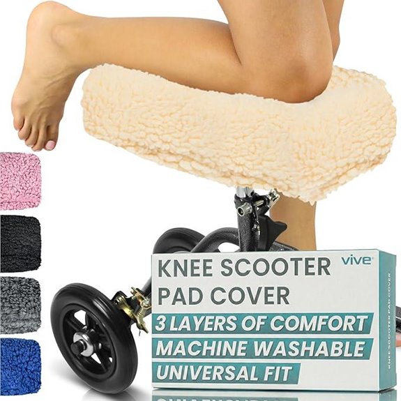 Vive Mobility Knee Walker Plush Pad Cover