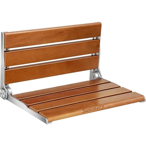 18 Wall Mount Fold Down Shower Seat