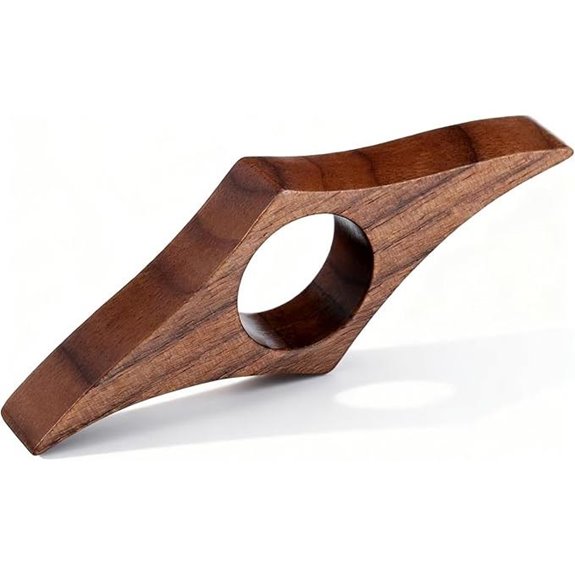 Walnut Wood Thumb Book Page Holder for Readers