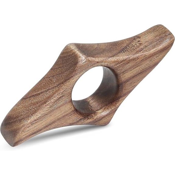 Walnut Wood Book Page Holder for Reading (Medium)