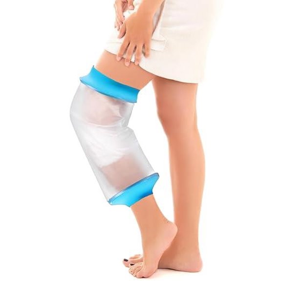 Waterproof Knee Cast Cover for Shower (M)