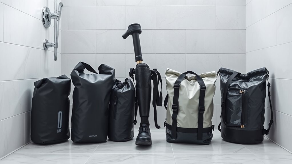 waterproof prosthetic shower bags