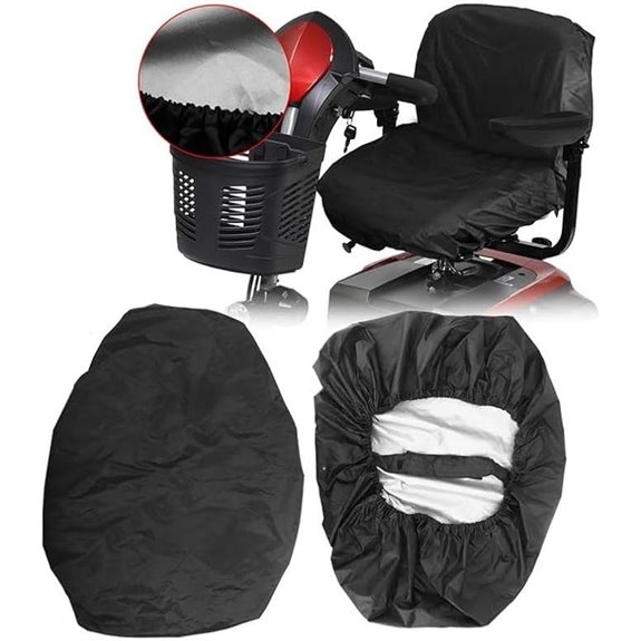 Electric Wheelchair Waterproof Seat Cover for Mobility Scooters