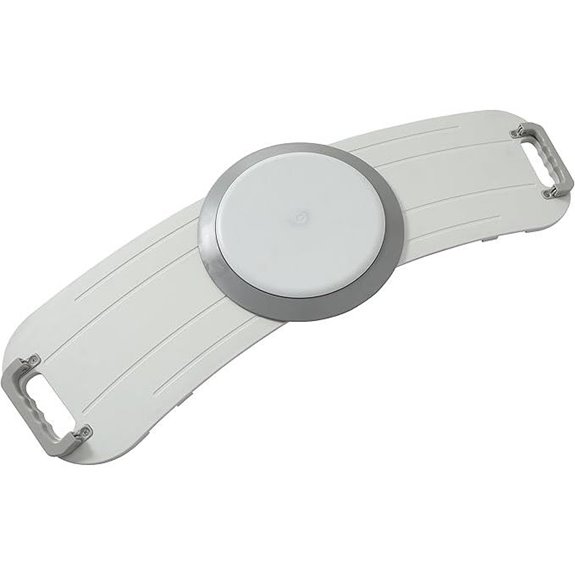 Rotating Transfer Board with Turntable for Wheelchair Transfers