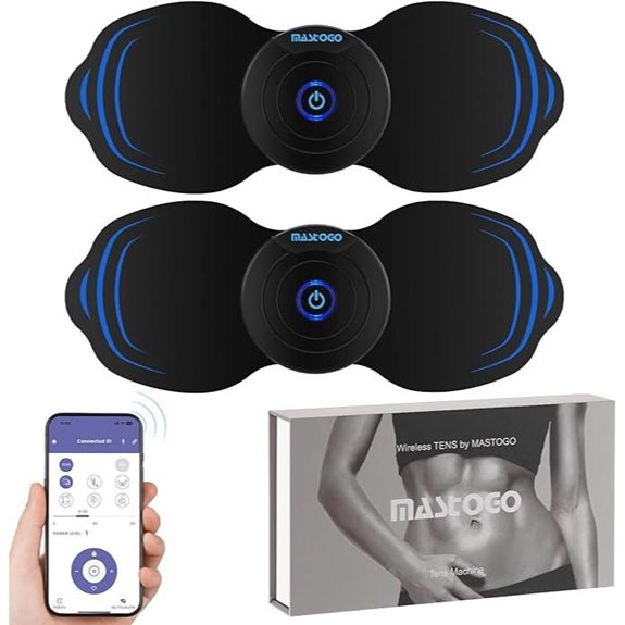 Wireless TENS Unit Muscle Stimulator with App Control
