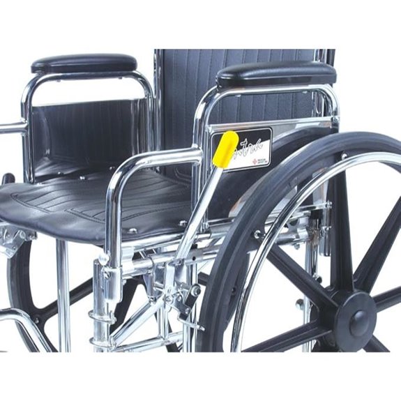 AliMed Wheelchair Brake Lever Extender Yellow