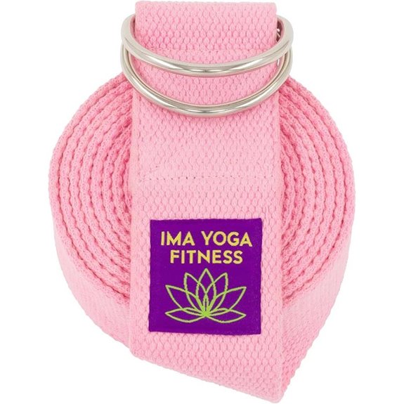 Adaptive Yoga Stretching Strap with Storage Pouch