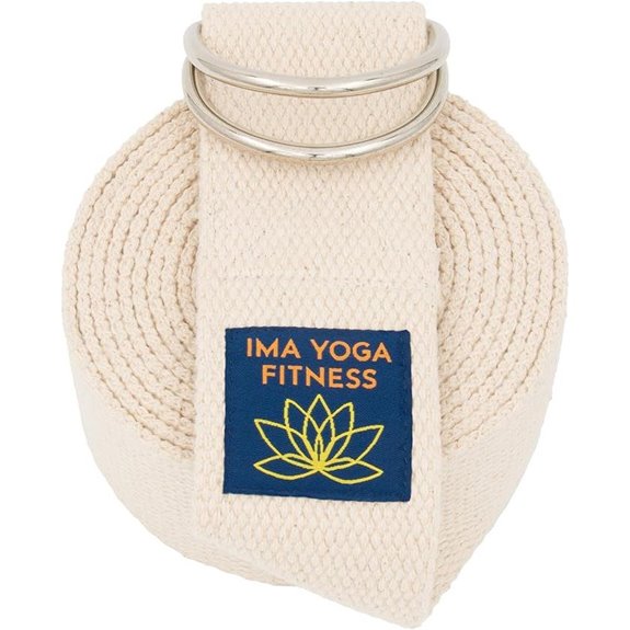 Adaptive Yoga Stretching Strap with Storage Pouch