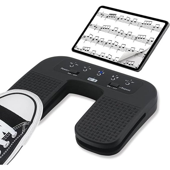 Yueyinpu Wireless Page Turner Pedal for Tablets